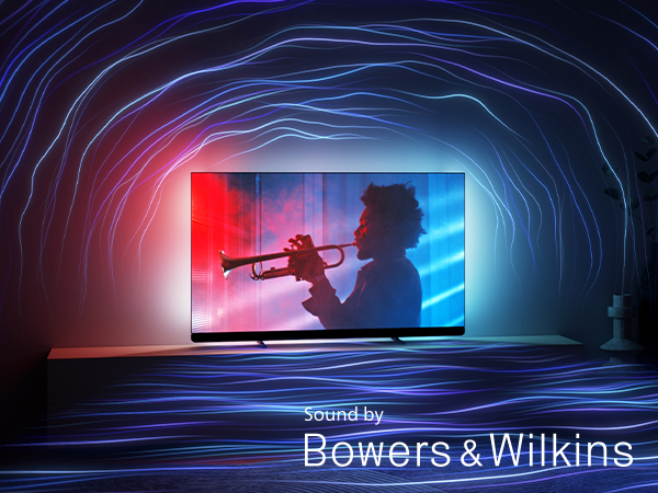 Philips TV - PhilipsOLED909 -televisio ja B&W - Legendaarinen Bowers & Wilkins -äänentoisto 