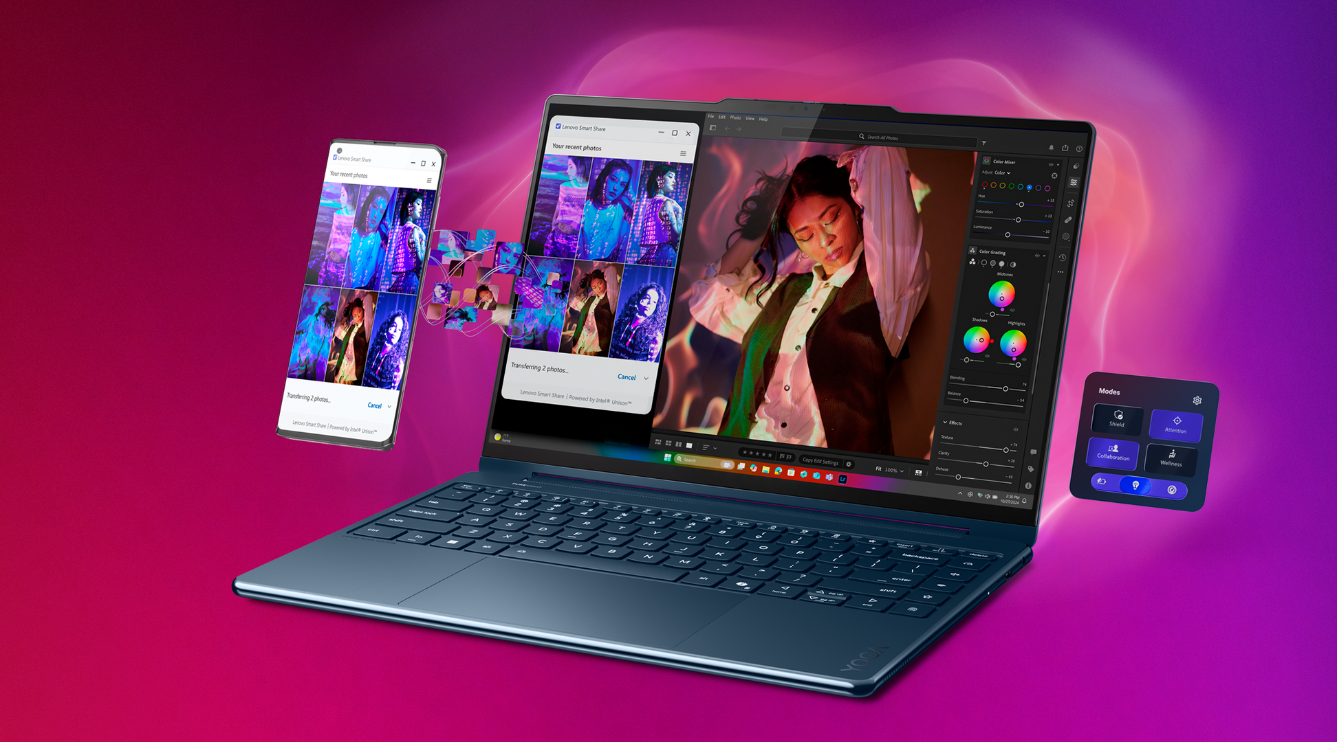 Lenovo Yoga 9i 2-in-1 Aura Edition – Smart Share