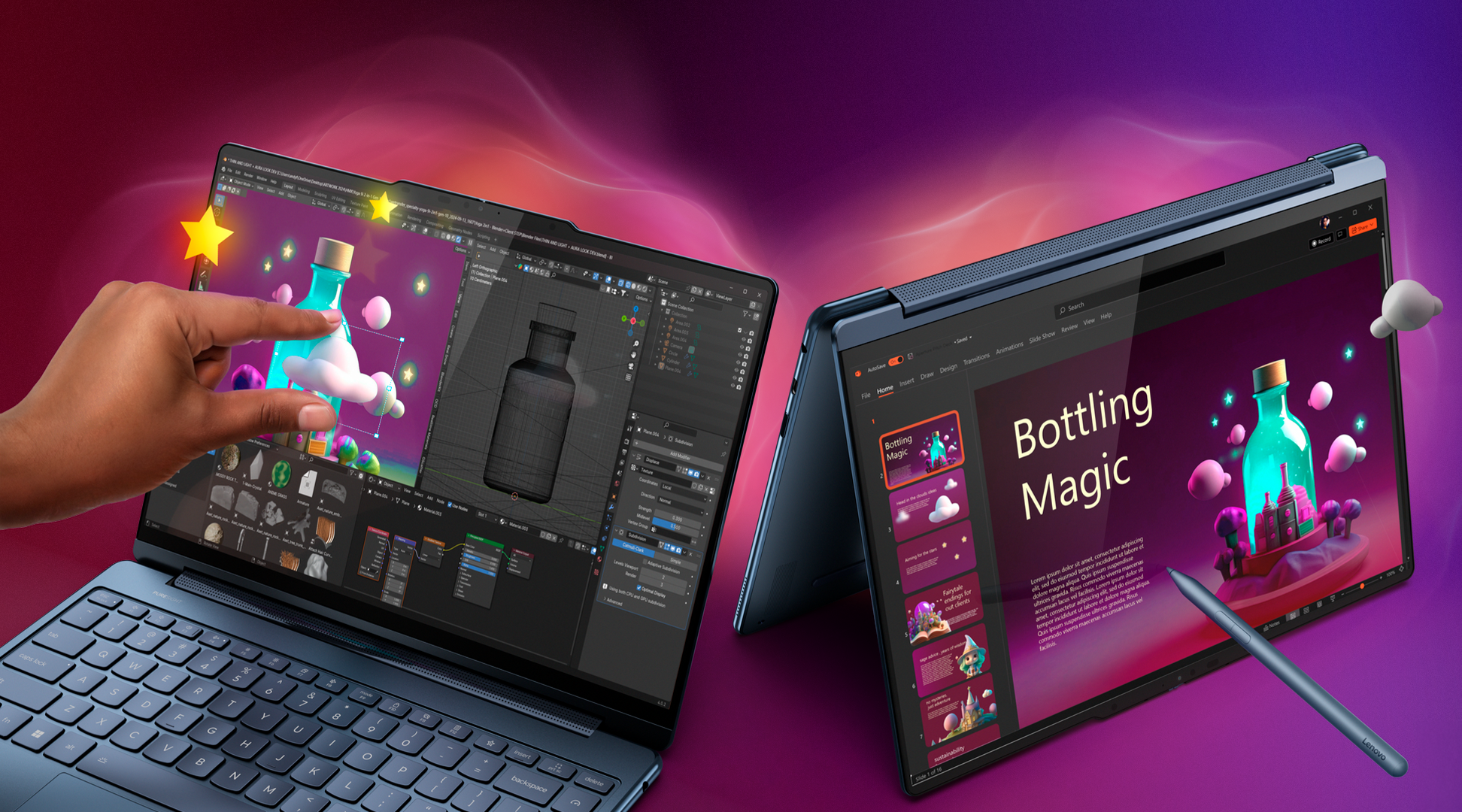 Lenovo Yoga 9i 2-in-1 Aura Edition – Älykkäät tilat, älykkäämpää teknologiaa