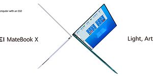 Mainoskuva Huawei MateBook X-kannettavasta