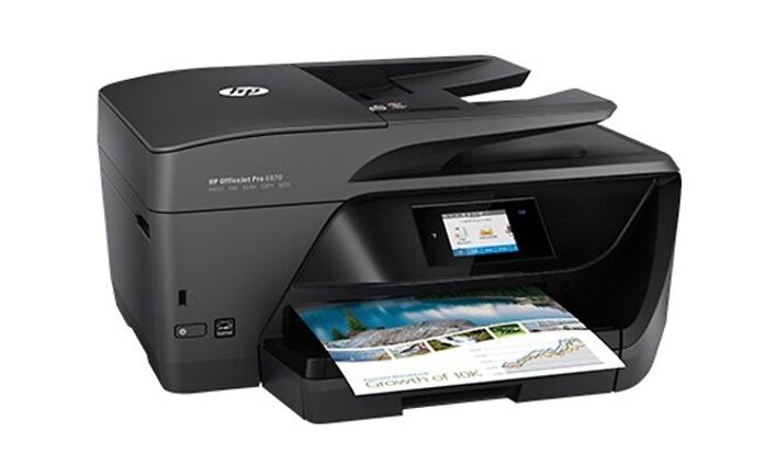 musta HP-monitoimilaite eli nk. all-in-one-printer
