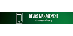 Device management - business made easy -banneri