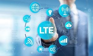 LTE-, wifi- ja muiden yhteyksien symbolit