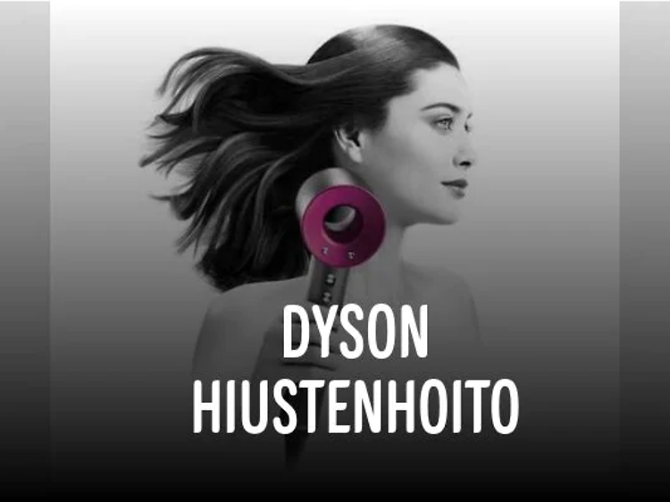FI Dyson hair care -banneri