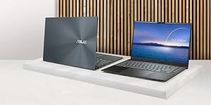 Kaksi ASUS ZenBook -kannettavaa