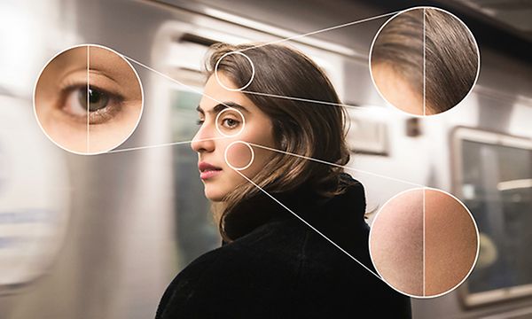 sony-tv nainen jonka silmä fokuksessa