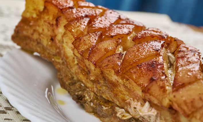 Sous vide sianlihaa tarjoiltuna lautasella