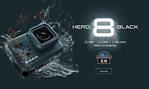 Musta GoPro Hero 8
