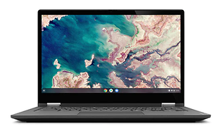 Musta Chromebook-kannettava tietokone