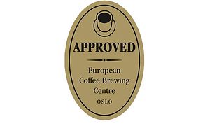 European Coffee Brewing Centre:n (ECBC) hyväksymät kahvinkeittimet -merkki