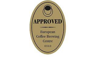 European Coffee Brewing Centre:n (ECBC) hyväksymät kahvinkeittimet -merkki