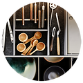 Round kitchen accessories image