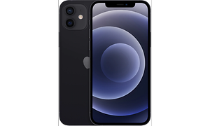 Musta iPhone 12 -tuotekuva