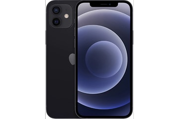 Musta iPhone 12 -tuotekuva