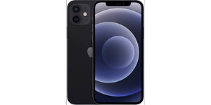 Musta iPhone 12 -tuotekuva