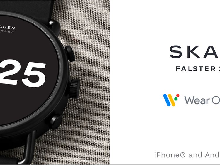 Skagen Falster 3 älykello WearOs by Google -käyttöjärjestelmällä
