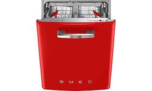 Retrotyylinen Smeg-astianpesukone
