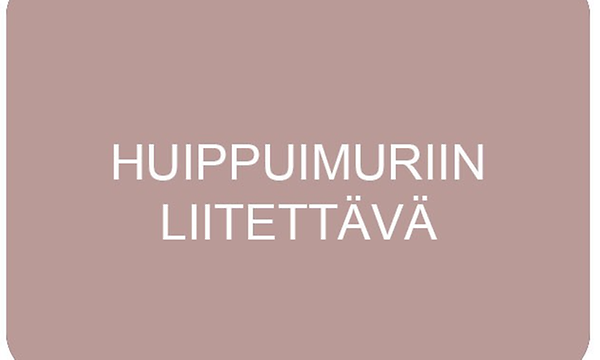 Huippuimuriin liitettävä liesituuletin