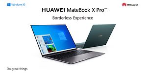 Huawei MateBook X Pro -banneri