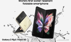 Samsung Galaxy Z Fold3 ja Z Flip3 mainoskuva