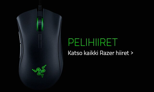 Gaming - Razer - FI - musta versio - pelihiiret