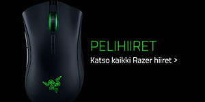 Gaming - Razer - FI - musta versio - pelihiiret