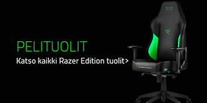 Gaming - Razer - FI - musta versio - pelituolit