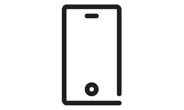 Category - black&white icon - phones - Homepage FI