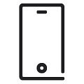 Category - black&white icon - phones - Homepage FI