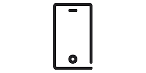 Category - black&white icon - phones - Homepage FI