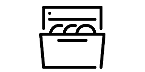 Category - black&white icon - appliances - Homepage FI
