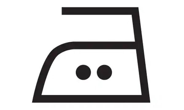 Silitys enintään 150 ° C -silityslämpötilasymboli