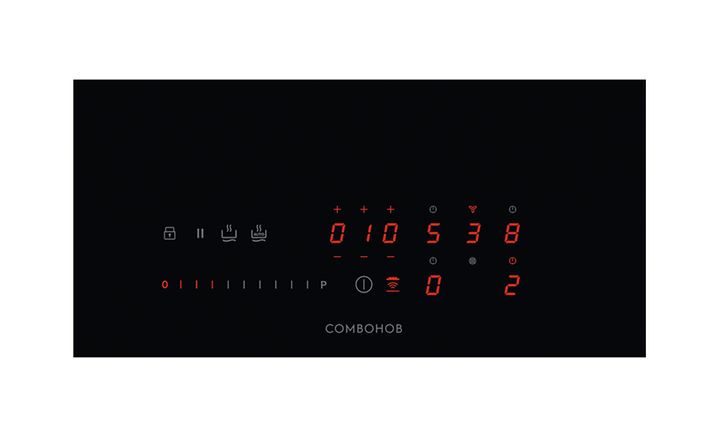 Tuotekuva Electrolux PSEEHH200CE00001 -keittotasosta integroidulla liesituulettimella 