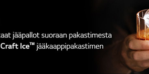 Jääkaapit - LG Craft Ice-banneri