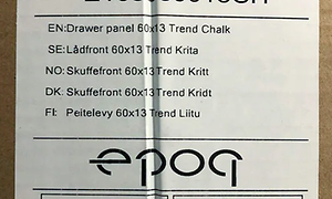 Epoq - Asiakaspalvelu - Eränumero pakkauksessa