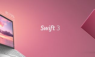 Acer Swift 3 banneri