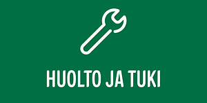 Huolto ja tuki