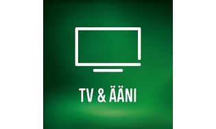 TV ja ääni -palvelun kuvake