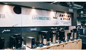 Kahvikone osasto Pro Centerissä