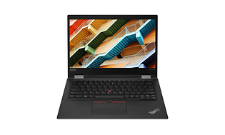 Lenovo Thinkpad-kannettava kuvattuna edestäpäin