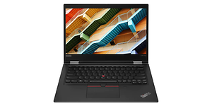 Lenovo Thinkpad-kannettava kuvattuna edestäpäin