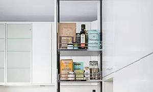 Epoq Dispensa Larder -ulosvedettävä teline