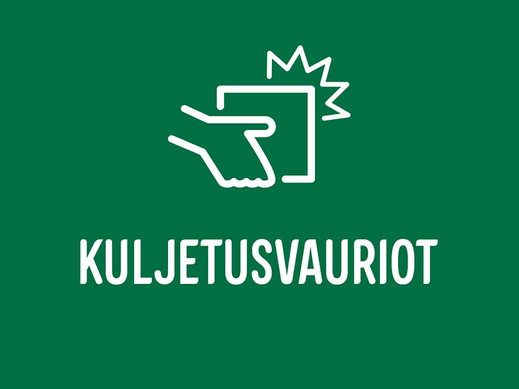 Kuljetusvauriot