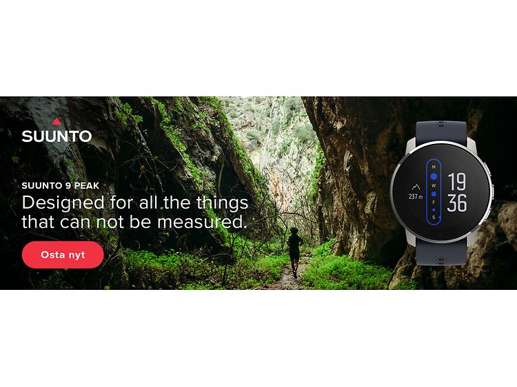 Wearables - Suunto - FI - Suunto 9 Peak -älykello -banneri