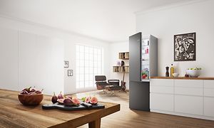Integroidut kodinkoneet - Bosch Carbon Black -jääkaappipakastin