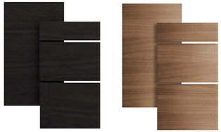 EPOQ - Edge - Kitchen - Edge black ash and edge walnut