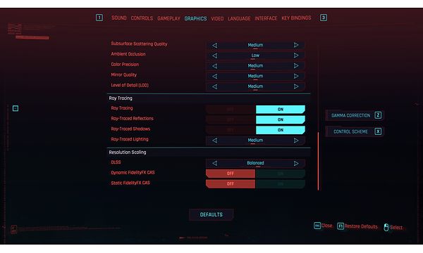 cyberpunkmediumRTDLSS3