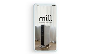 Mill-sovellus älypuhelimen näytöllä