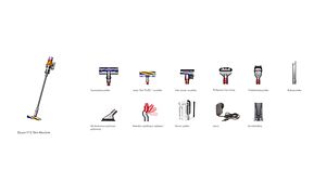 Dyson V12 Slim lisätarvikkeet