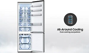 Samsung Cooling -jääkaappipakastin All-Around Cooling -jäähdytyksellä